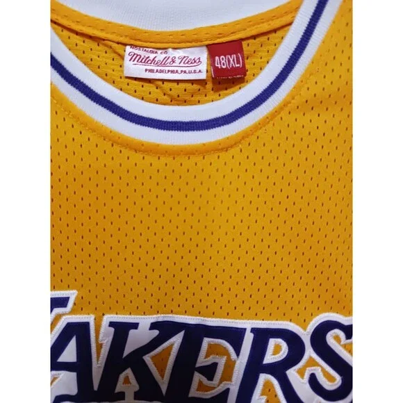 Kobe Bryant (Mitchell/Ness)-(Lakers)-(Yellow)-(Jersey)-(New Cond.)-(SizeXL)-$100 - Picture 9 of 12